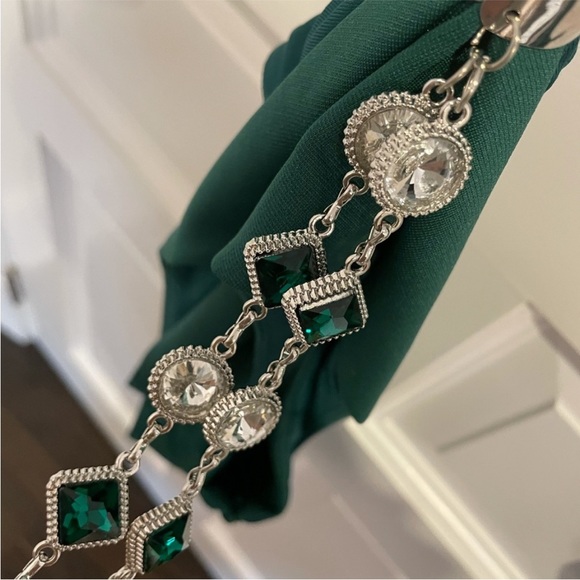 ATOIR “LIGHTYEAR” CUTOUT EMBELLISHED BODYSUIT, GREEN SZ S NWT! - Picture 6 of 10